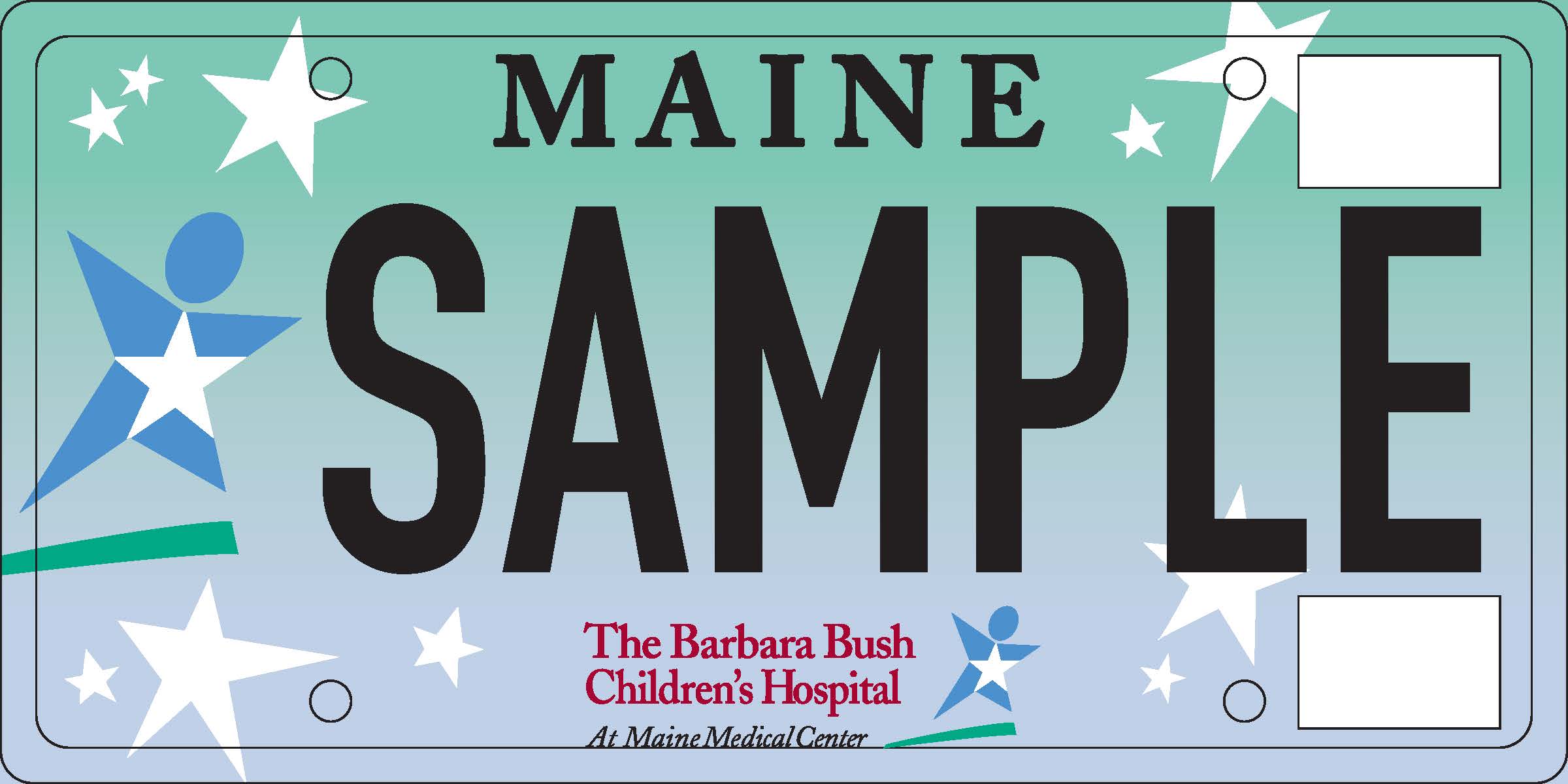 BBCH Specialty Plate Maine Medical Center