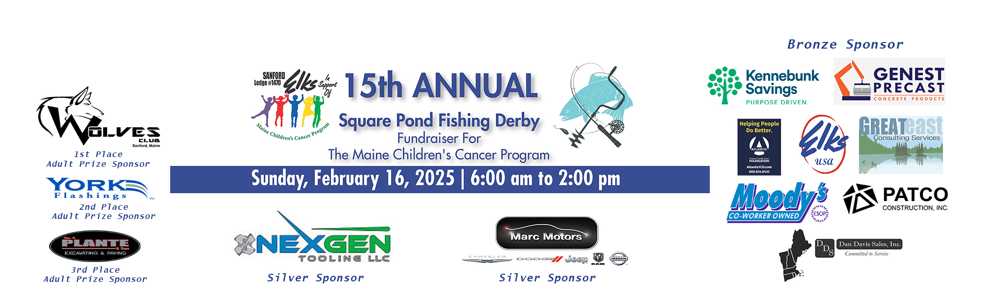 2025 MCCP Fishing Derby Banner